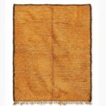Antique Beni Ourain Rug 5.3x6.6 ft — 163x202 cm