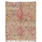 Antique Berber Carpet 6.4x13 ft — 195x400 cm