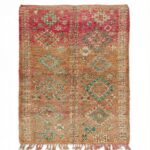 Antique Handmade Rug 6x9.7 ft — 180x295 cm