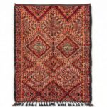 Antique Moroccan Carpet 6x13.6 ft — 185x415 cm