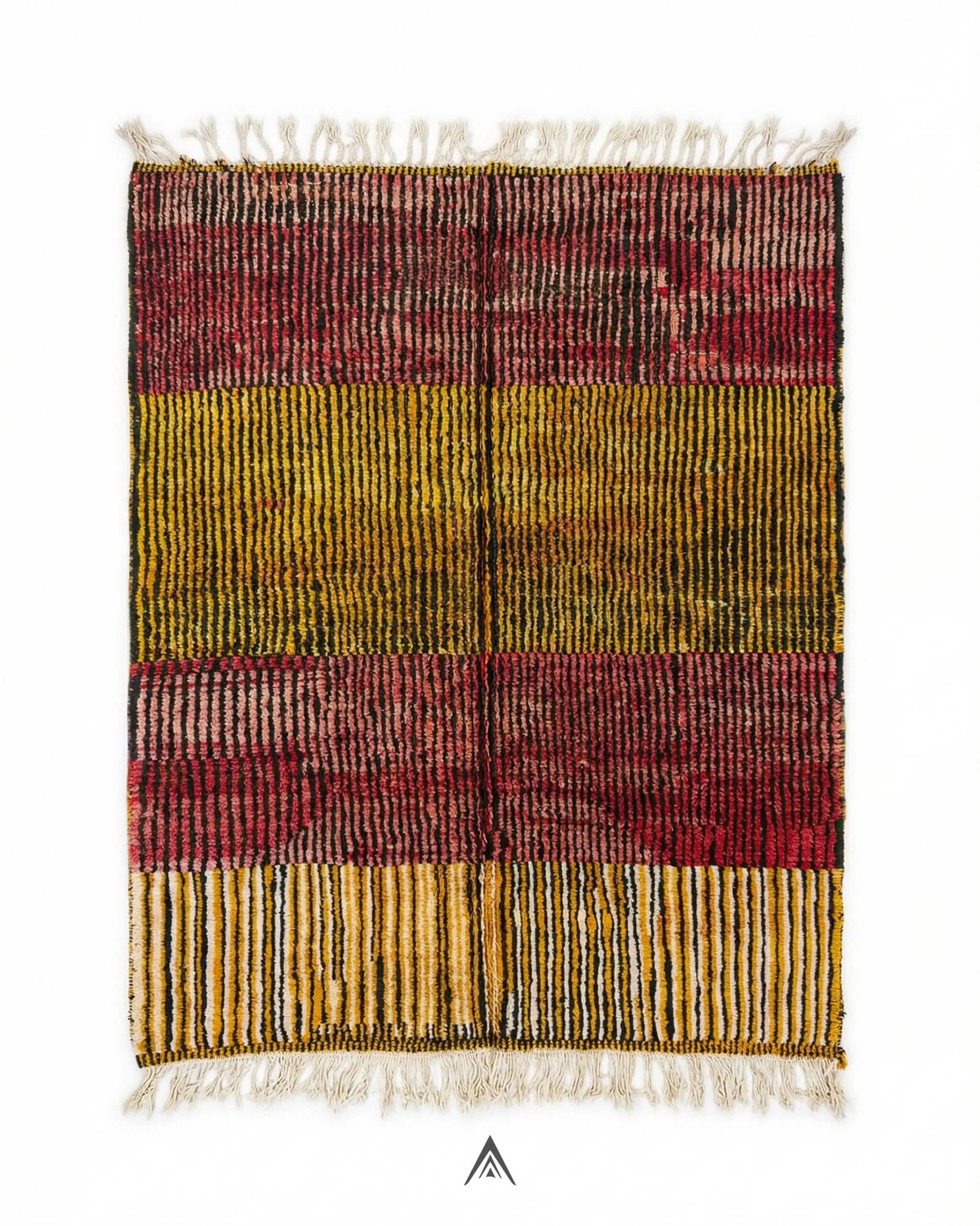 Beni-Ourain-Style-Rug-7x9_5-ft-214x290-cm-Berber-Handicraft.jpg Beni Ourain Style Rug 7x9.5 ft - 214x290 cm - Image 1