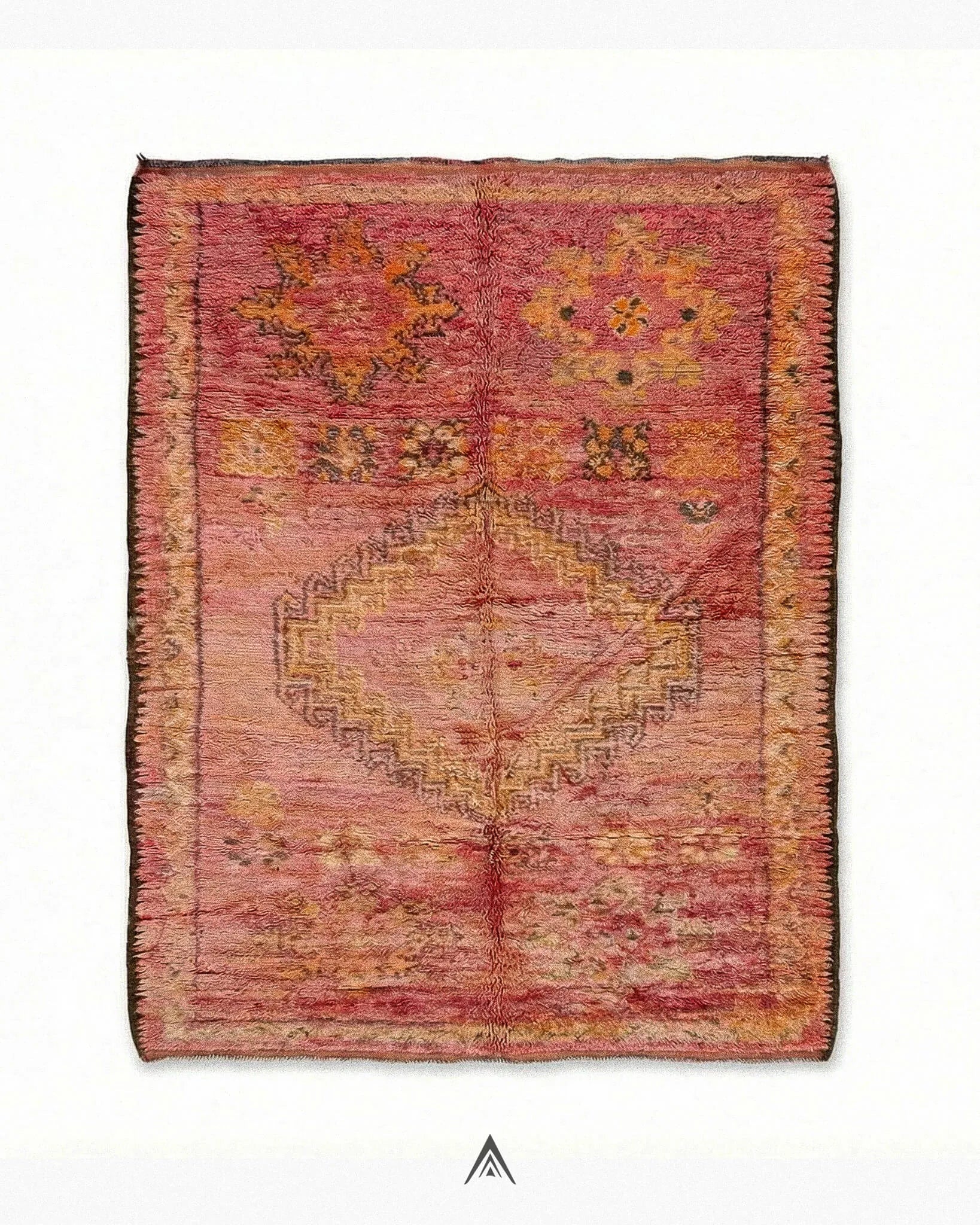 Classic-Berber-Carpet-5_6x10_5-ft-170x320-cm-Berber-Handicraft-Vintage.jpg Classic Berber Carpet 5.6x10.5 ft — 170x320 cm - Image 1