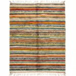 Colorful Moroccan Rug 6.2x8.2 ft - 190x250 cm