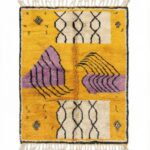 Handmade Moroccan Rug 5.4x8 ft - 165x240 cm