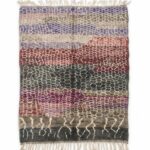 Handwoven Berber Rug 5.2x8.5 ft - 160x260 cm