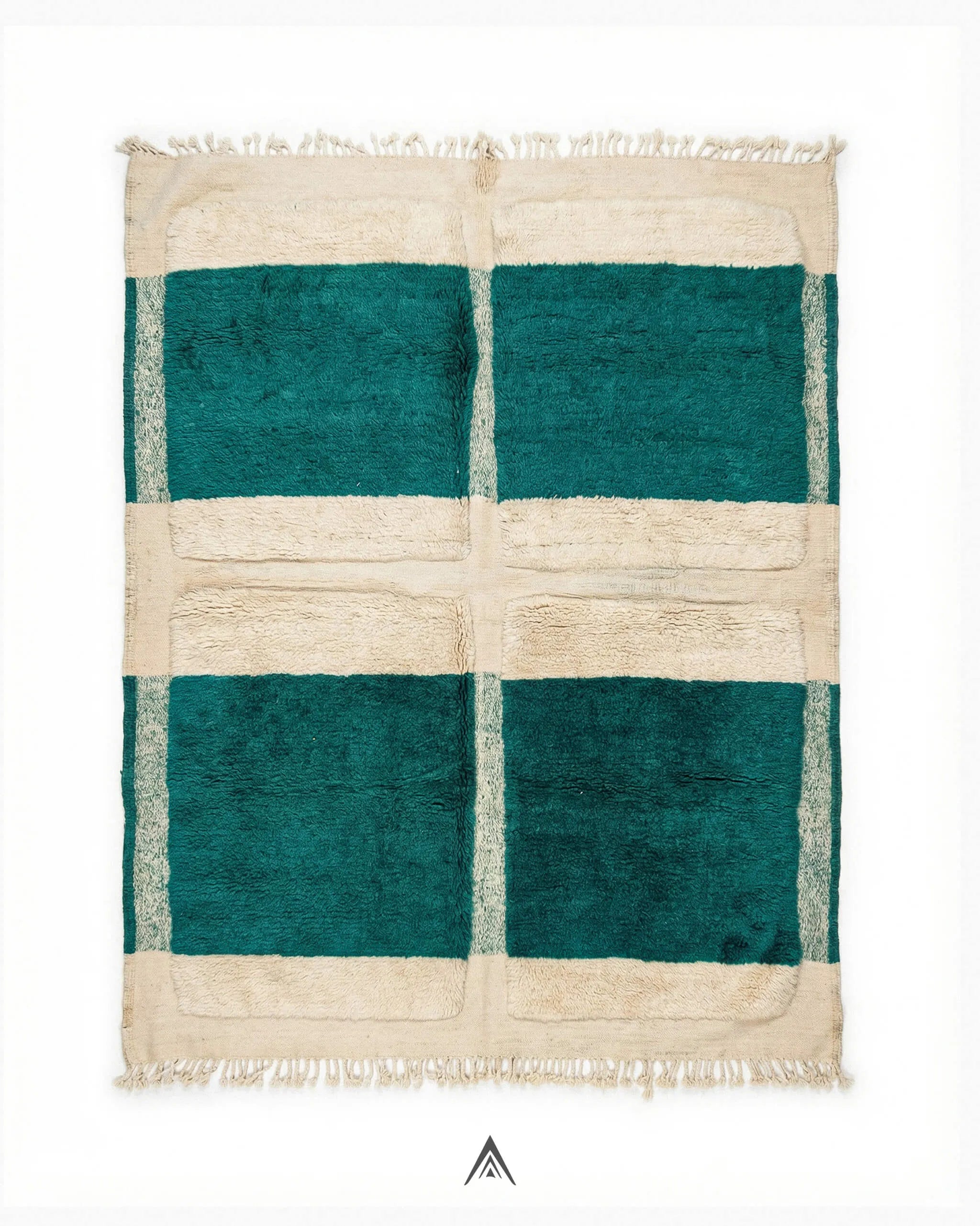 Moroccan-Geometric-Rug-6_3x9_3-ft-193x285-cm-Berber-Handicraft.jpg Moroccan Geometric Rug 6.3x9.3 ft - 193x285 cm - Image 1