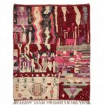 Red Abstract Rug 10.2x13 ft — 310x400 cm