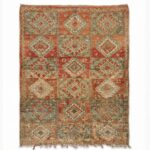 Retro Berber Rug 6.2x8.2 ft — 165x250 cm