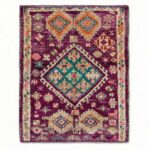 Retro Handcrafted Rug 6.2x10 ft — 190x306 cm