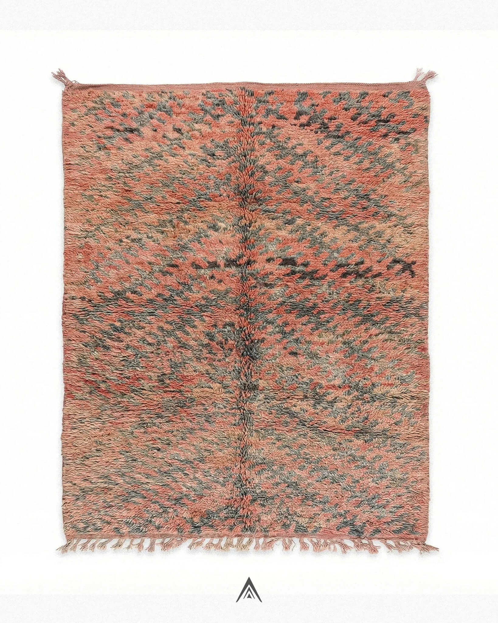 Retro-Tribal-Rug-5_7x11_8-ft-175x360-cm-Berber-Handicraft-Vintage.jpg Retro Tribal Rug 5.7x11.8 ft — 175x360 cm - Image 1