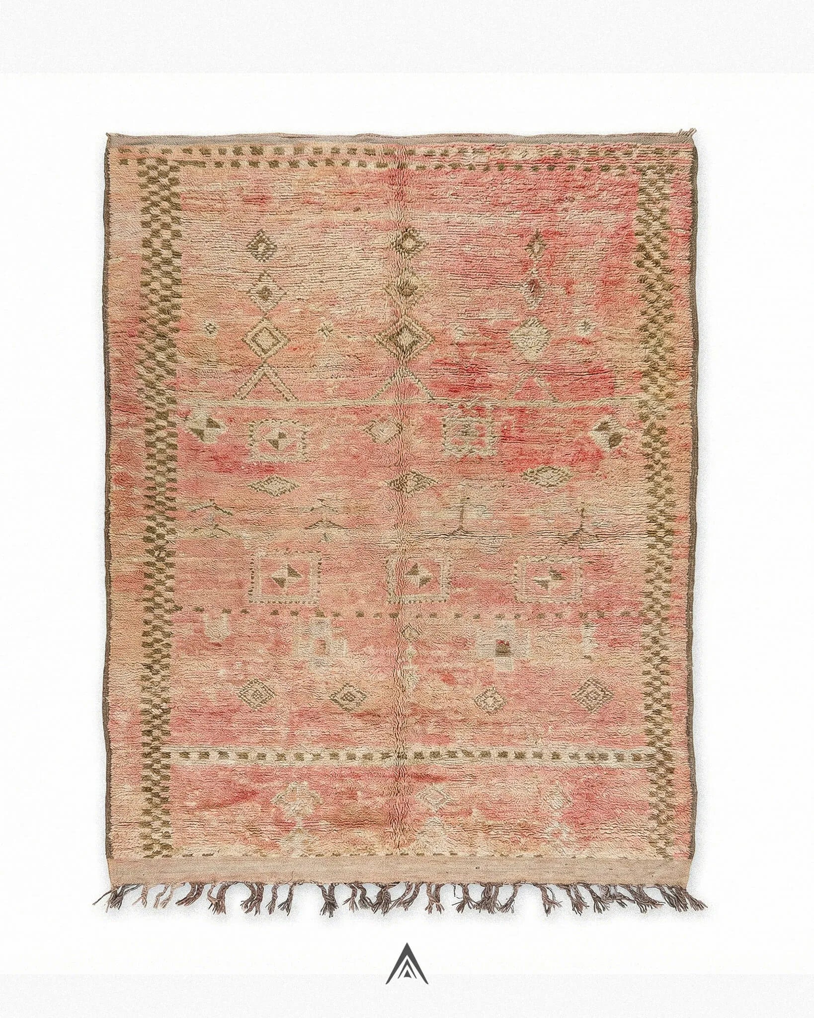 Timeless-Moroccan-Rug-6x11_3-ft-180x345-cm-Berber-Handicraft-Vintage.jpg Timeless Moroccan Rug 6x11.3 ft — 180x345 cm - Image 1