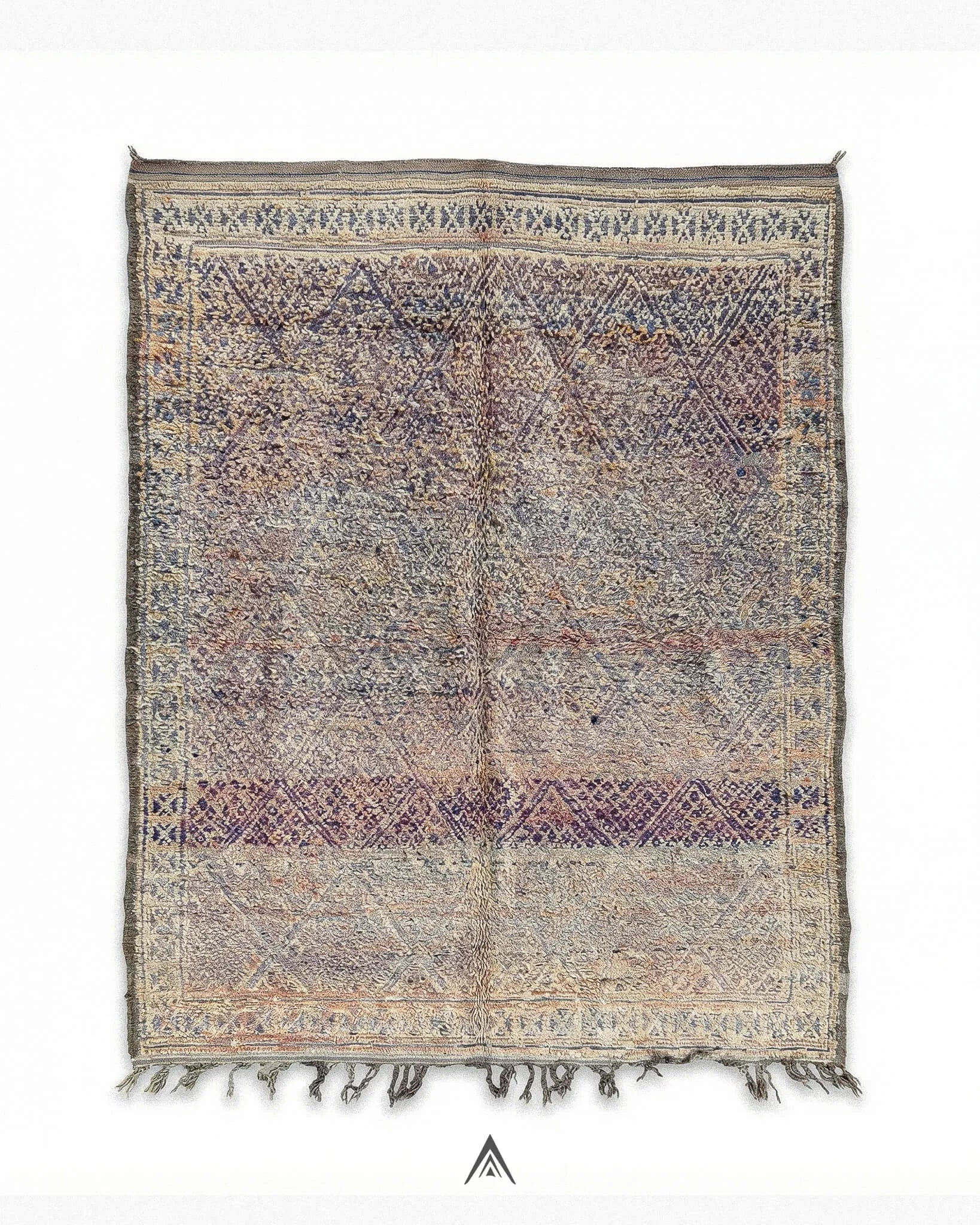 Vintage-Artisan-Rug-6_8x11_2-ft-208x342-cm-Berber-Handicraft-Vintage.jpg Vintage Artisan Rug 6.8x11.2 ft — 208x342 cm - Image 1