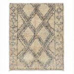 Vintage Beni Ourain Rug 6x8.5 ft — 185x260 cm