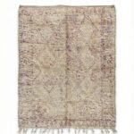 Vintage Berber Carpet 6.4x9.4 ft — 195x286 cm