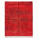 Vintage Diamond Rug 6x7.3 ft — 185x225 cm