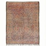Vintage Faded Carpet 6.2x8.7 ft — 190x265 cm