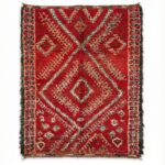 Vintage Floor Carpet 7x11.8 ft — 210x360 cm