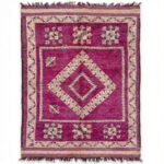 Vintage Handcrafted Rug 6.2x12 ft — 190x370 cm