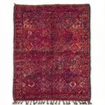 Vintage Handmade Carpet 6.7x13 ft — 205x400 cm