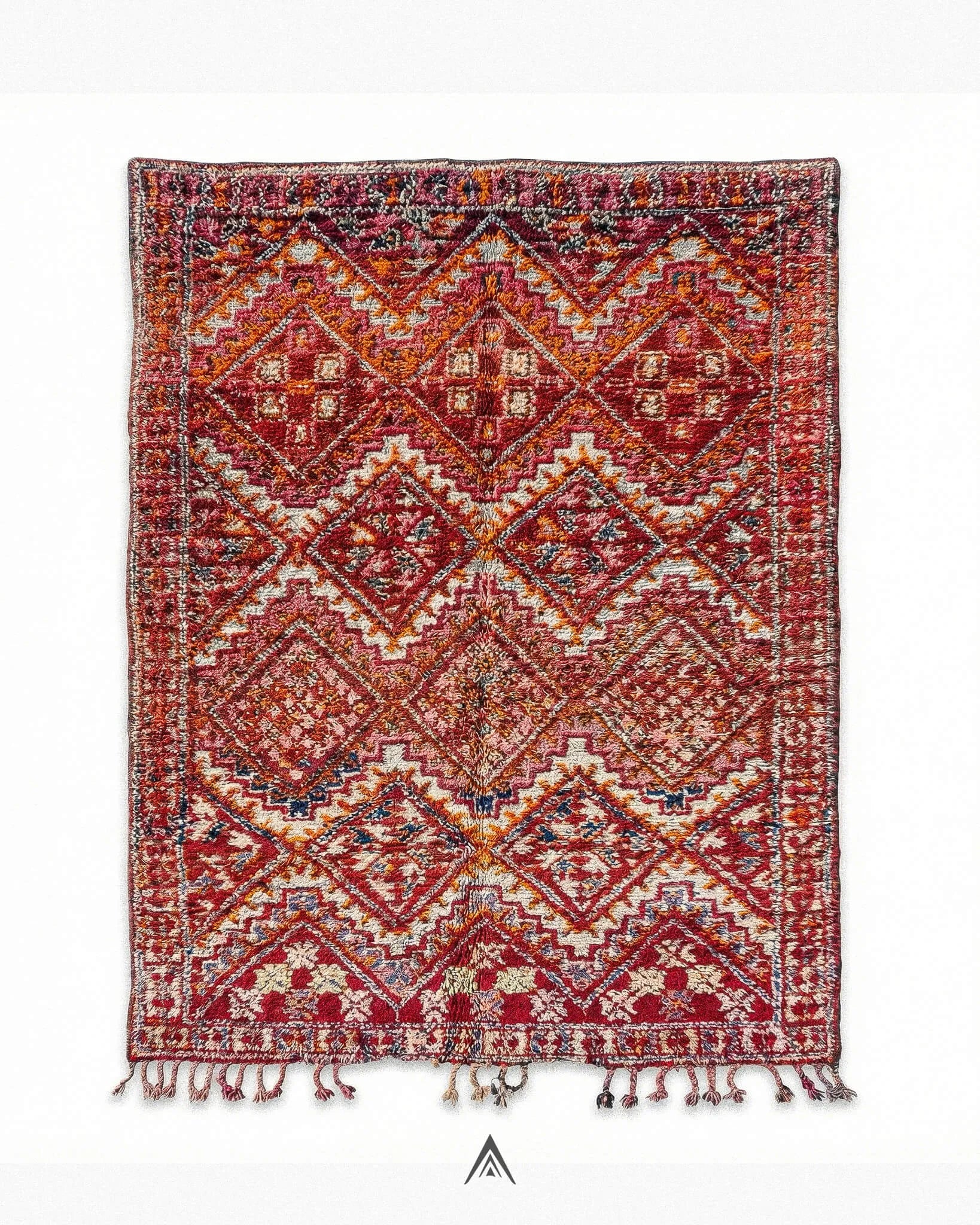 Vintage-Heritage-Carpet-5_4x10_2-ft-166x310-cm-Berber-Handicraft-Vintage.jpg Vintage Heritage Carpet 5.4x10.2 ft — 166x310 cm - Image 1