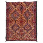 Vintage Moroccan Area Rug 6.2x14.8 ft — 190x450 cm