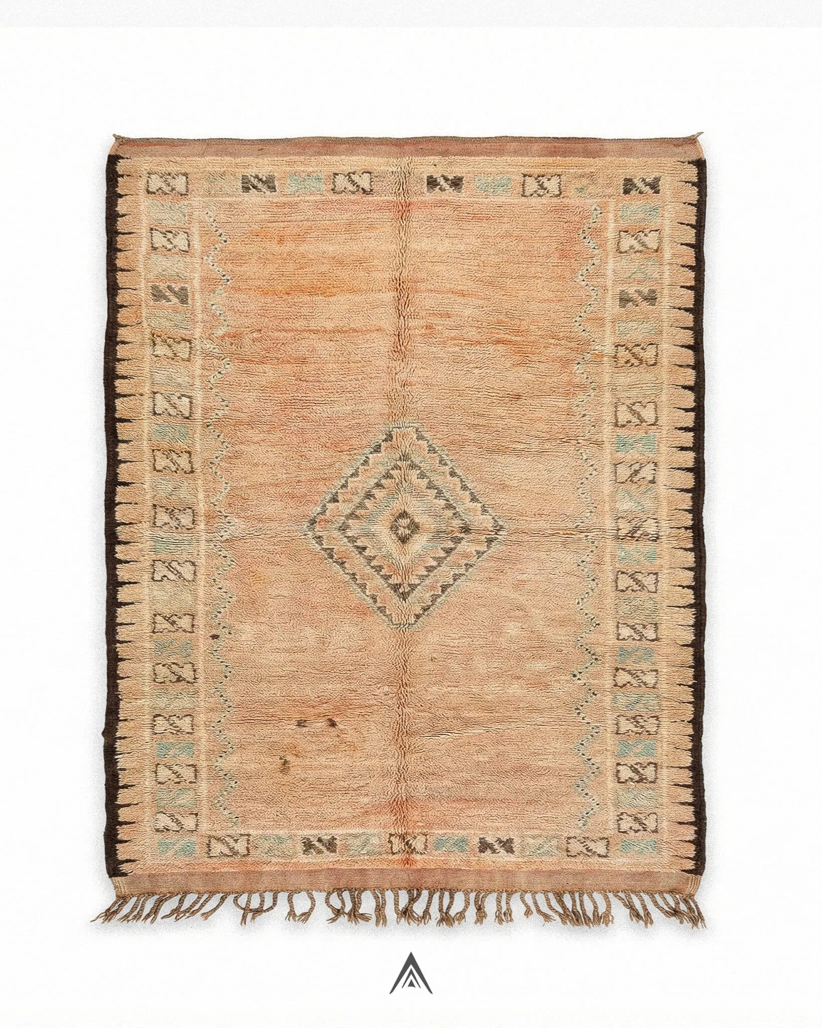 Vintage-Tribal-Rug-5x12-ft-153x370-cm-Berber-Handicraft-Vintage.jpg Vintage Tribal Rug 5x12 ft — 153x370 cm - Image 1
